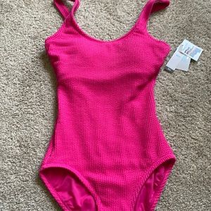 NWT Fuchsia One piece Bikini